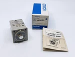 H3BF-8 100/110/120VAC Omron Solid State Twin Timer 100-120VAC 5A 0.5S To 100H. Fixed Price $50.00.