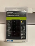 Eaton Programmable Timer 12 Hour PT18H - Brown (new). Fixed Price $24.99.