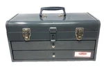 Vintage Dayton Electric 2-DRAWER Machinist Tool Box 18" Usa. Fixed Price $54.99.