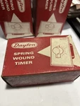 Dayton Spring Wound Timer Stock No 6X545A. Fixed Price $22.00.