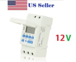 DC12V 16A Digital Lcd Din Programmable Weekly Rail Relay Switch. Fixed Price $17.50.