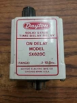 Dayton 5X828C Time Delay Relay Timing Range From .1-10 Seconds (TA12MS). Fixed Price $25.00.