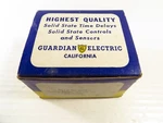 Guardian Electric Time Delay Relay, MET-R-300-115A, 100-300 Sec, 115VAC, New. Fixed Price $49.99.