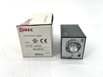 New Idec GT3F-1AF20 Plug-in Timer 0.1S-600S Range 8-PIN Spdt 100-240VAC. Fixed Price $54.50.
