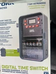 Tork EWZ103 7-DAY Sunset Astronomic Digital Timer, Channel Dpst 4738. Fixed Price $89.00.