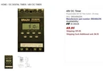 Brazix 7-DAY Programmable Timer Switch BRX48A25K -energy Efficient Automation. Fixed Price $29.95.