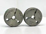 Vermont 3/8-16 UNC-2A .3331 Nogo .3287 Thread Inspection Ring Gage Set Used. Fixed Price $109.99.