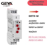 GRT8-M 16A Multifunction Timer Relay With 10 Choices Ac Dc 12V 24V 220V. Fixed Price $27.99.