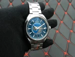 Omega Seamaster Aqua Terra World Timer 220.10.43.22.03.001 Blue Dial Steel 20.... Fixed Price $7495.00.