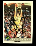 1992-93 Classic Draft Picks Matt Geiger Auto Georgia Tech #30 Basketball Card Nm. Fixed Price $9.19.