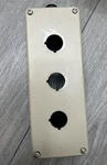 Idec Fb Control Box Enclosure 3-HOLE Operator Station Panel. Fixed Price $31.45.