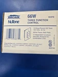 Broan Nutone 66W Three Function Control- White. Fixed Price $21.99.