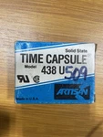 New Artisan 438U Solid State Timer No 1000 Sec 288VAC/DC Relay Mounting Panel. Fixed Price $42.50.