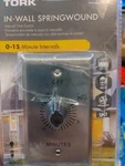 Tork In-wall Springwound Indoor Interval Time Switch 0-15 Min RFF15M Open Box. Fixed Price $17.50.