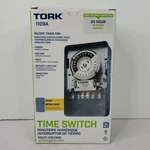 Tork 1109A Multi-voltage Time Switch 120/208-277V Indoor Metal Case 24-HOUR Led.. Fixed Price $34.99.