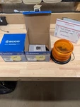 Ecco Pulse-ii Amber Led Strobe Beacon Light 7950A-WWG. Fixed Price $50.00.