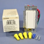 Lutron White Lighted Preset Diva Designer Dimmer Switch 3-WAY DV-603P-WH. Fixed Price $37.99.