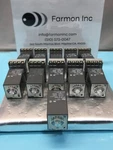 Lot Of 11 Idec GT3F-2 D24 Timer Relay, Electronic + SR2P-06 10A, 182629. Fixed Price $450.00.