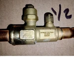 Mueller Refrigeration, AQ17861C, Ball Valve, For 1/2" Od, With Testing Port. Fixed Price $45.00.