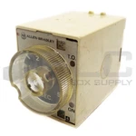 Allen Bradley 700-HTM12JA1 Ser. Multi-range Timer On Delay, Input: 120VAC. Fixed Price $36.90.
