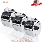 3PCS Tally Counter, Handheld 4 Digit Lap Manual Mechanical Clicker. Fixed Price $9.99.