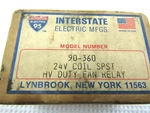 90-360 Enclosed General Purpose Fan Relay 24V Spst. Fixed Price $14.00.