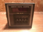 Omron Digital Counter H7A-4D , 028B. Fixed Price $50.00.