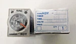 4PCS Omron H3Y-4-60S-AC100 Timer Relay New. Fixed Price $120.75.