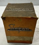 Simpson 120V Panel Mount 55ET Elapsed Time Indicator 60 Cycle 3580 See Pics. Fixed Price $49.00.