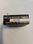 Ssac TS14160 Solid State Timer Sec. Delay, 120 Vac, 1A, Nos.. Fixed Price $16.95.