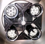 Heraeus Sepatech 8179 Rotor With Buckets & Adapters For CENTRIFUGE(5,000 Rpm). Fixed Price $149.00.