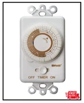 Woods 59745WD In-wall 24-HOUR Mechanical Timer Light Switch Converter. Fixed Price $9.99.