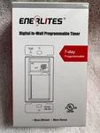 Enerlites 7-DAY Digital Programmable In Wall Timer Switch Back Light Lcd HET01. Fixed Price $13.25.