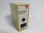 Carlo Gavazzi S111166115 Delay On Timer 5-100% 115V 50/60HZ 11-PIN Used. Fixed Price $71.85.