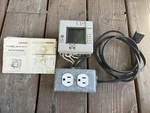 Omron H5L-A 15A 250V Switch Weekly Timer + Wired Outlet Box. Fixed Price $49.99.