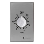 Intermatic FF412H Spring-wound Timer, Silver, 277V Ac 3FXC8. Fixed Price $116.92.