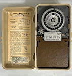 Tork 7200L - 24 Hour Skip Day Time Switch With Reserve Power 40A 120V Nwob. Fixed Price $199.00.