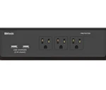 Woods 41322 3-OUTLET Desktop Charger 2.4A Usb 6' Cord Permanent Mounting Bracket. Fixed Price $45.00.