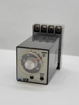 Idec GT3F-2 A100 Electronic Timer W Base 3A-30VDC 4A 250VAC 8 Pin Analog Dial. Fixed Price $30.00.