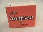 1 New Simpson Digital Panel Meter M235-0-0-26-0 85-250VAC 5ADC. Fixed Price $95.00.
