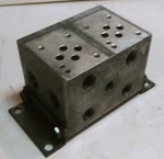 Daman Station Parallel Alum Manifold 697 AD03 P022P (556). Fixed Price $45.00.