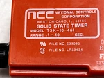 Nat!onal Controls Corp Ncc Solid State Timer Model T3 K-10-461 Range .1. Fixed Price $139.99.