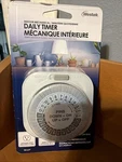 Western Big Button Daily Timer. Fixed Price $8.00.