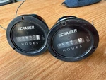 Lot Of 2 Cramer 635G Hour Meters Elapsed Time Indicator 115V 60HZ - 91HR & 5855H. Fixed Price $42.00.