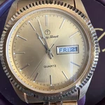 Mathey -tissot Vintage Gold Men Watch Never Worn Box Mt-mgbrc 4125. Fixed Price $158.00.