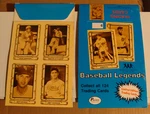 1986 Pacific Cramer Baseball Legends Display Box W/cards 121-124 Of Set Bottom. Fixed Price $8.49.
