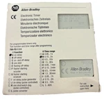 Allen Bradley 700-FS-101JU23 Ser 700-FSA3BU23 Timer On Delay. Fixed Price $31.95.
