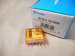 Finder 40.52.8.120.0000 Pcb Plug-in Relay, 120VAC (nib). Fixed Price $7.88.
