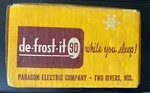 Vintage Paragon De-frost-it Timer, Fridge Defroster Model DT-21X. Fixed Price $20.00.
