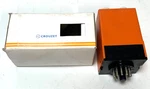 New - Crouzet LIRT110A Relay 110VAC Syrelec. Fixed Price $48.00.